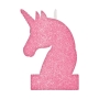 Vela con Purpurina Unicornio Mágico 12 cm Vela con Purpurina Unicornio Mágico 12 cm