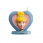 Vela de cumpleaños de Cenicienta en 3D de 5 cm Vela de cumpleaños de Cenicienta en 3D de 5 cm