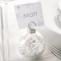Juego de 6 Adornos para sostener Tarjetas Snowflakes Juego de 6 Adornos para sostener Tarjetas Snowflakes