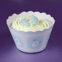 Cupcake Wraps Baby Blue