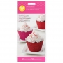 Wrappers para Cupcakes Rojo y Rosa Brillante Wrappers para Cupcakes Rojo y Rosa Brillante